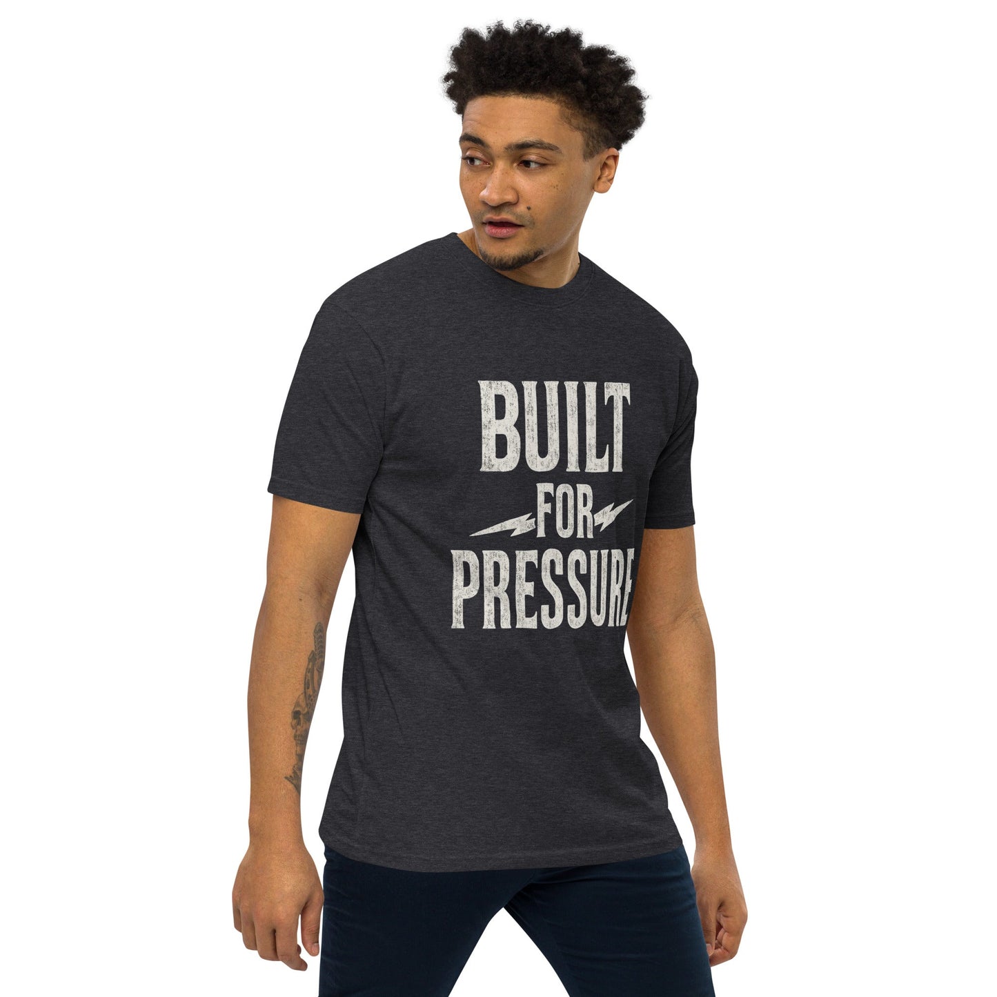 Built For Pressure – Heavyweight Tee | PeakFit Originals for athletes | PeakFit Apparel