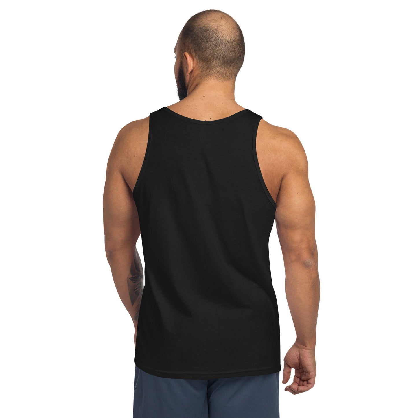 “Discipline Built Me” Spartan Warrior Tank — Mental Toughness Series for athletes | PeakFit Apparel