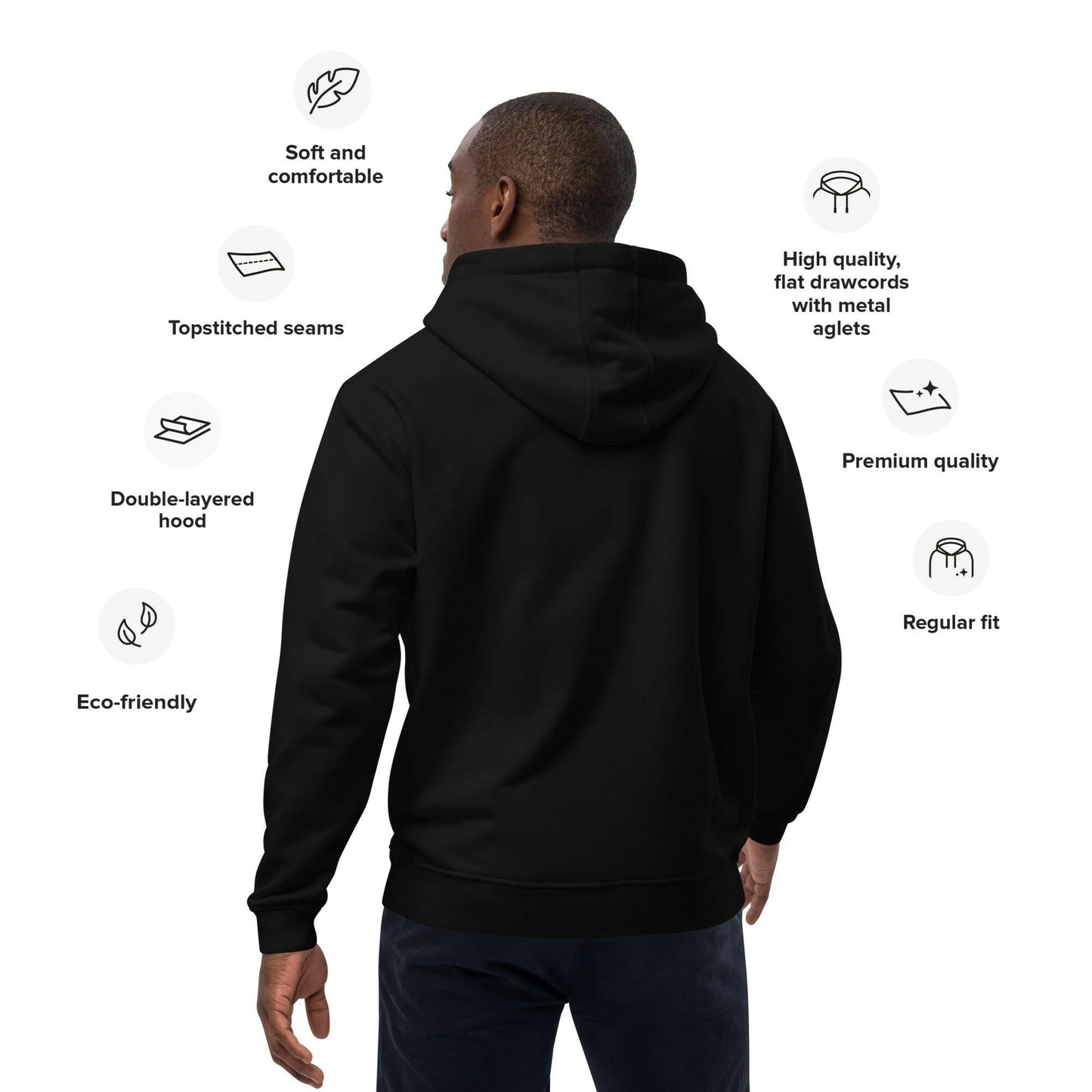 "Fueled By Dedication" Hoodie Unisex | PeakFit Apparel for athletes | PeakFit Apparel