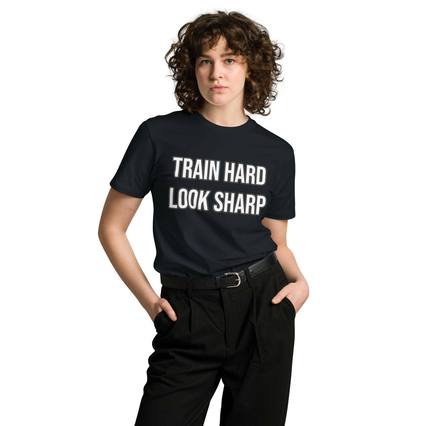 "Train Hard" Unisex premium t-shirt. PeakFit Apparel for athletes | PeakFit Apparel