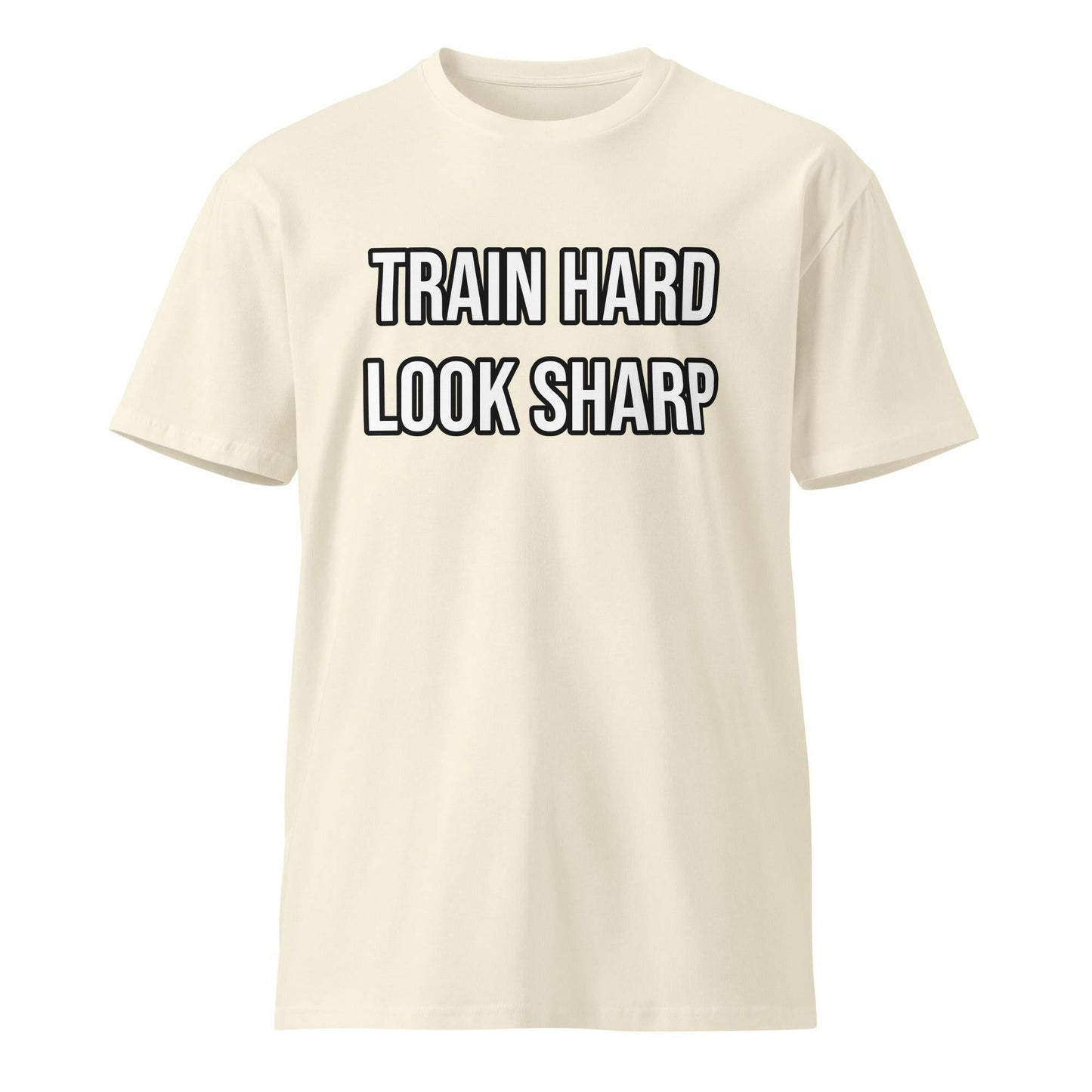 "Train Hard" Unisex premium t-shirt. PeakFit Apparel for athletes | PeakFit Apparel