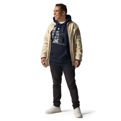 “No Comfort in the Growth Zone” Premium Hoodie – Mental Toughness Series for athletes | PeakFit Apparel