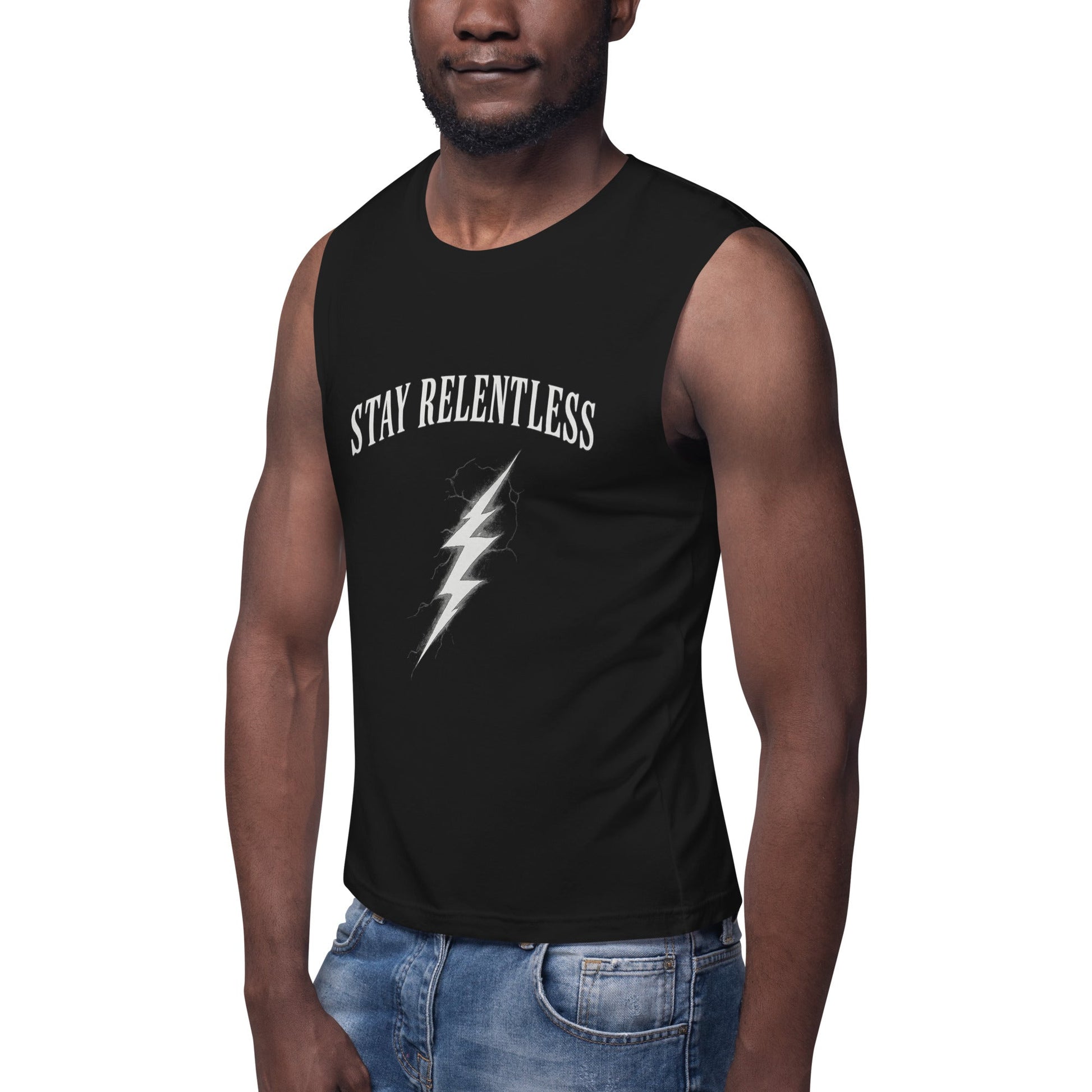 Stay Relentless Muscle Tank - PeakFit Series for athletes | PeakFit Apparel