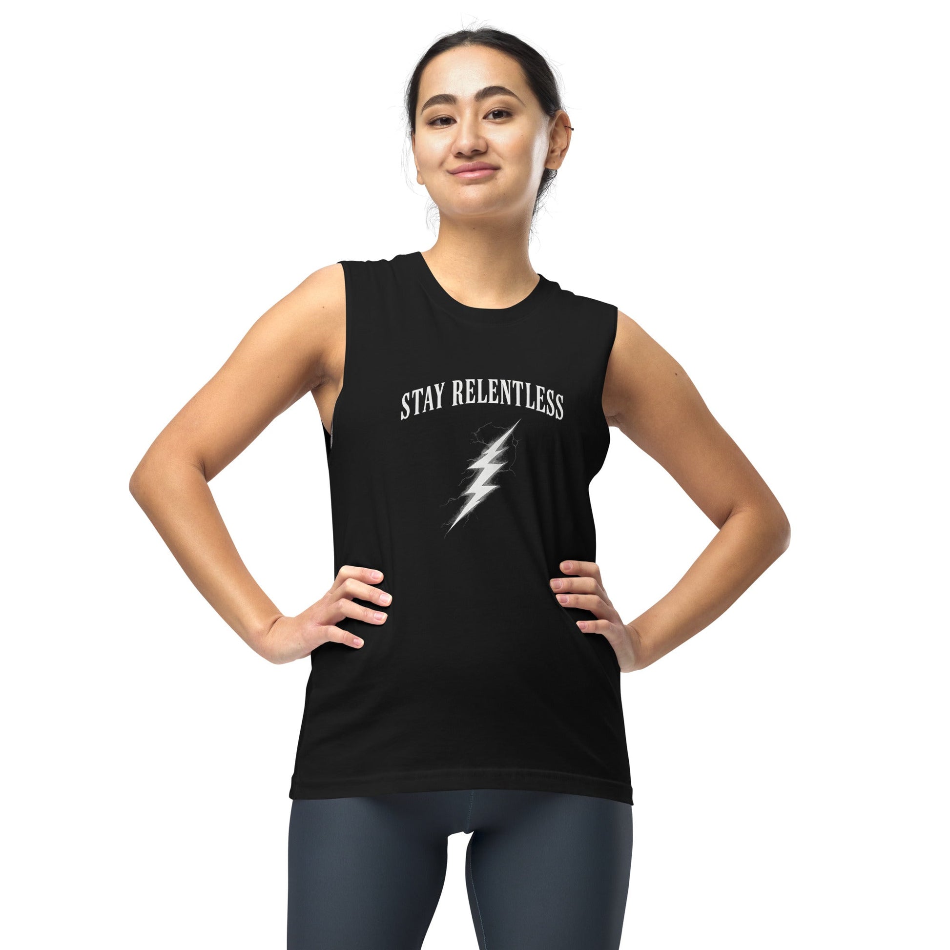 Stay Relentless Muscle Tank - PeakFit Series for athletes | PeakFit Apparel