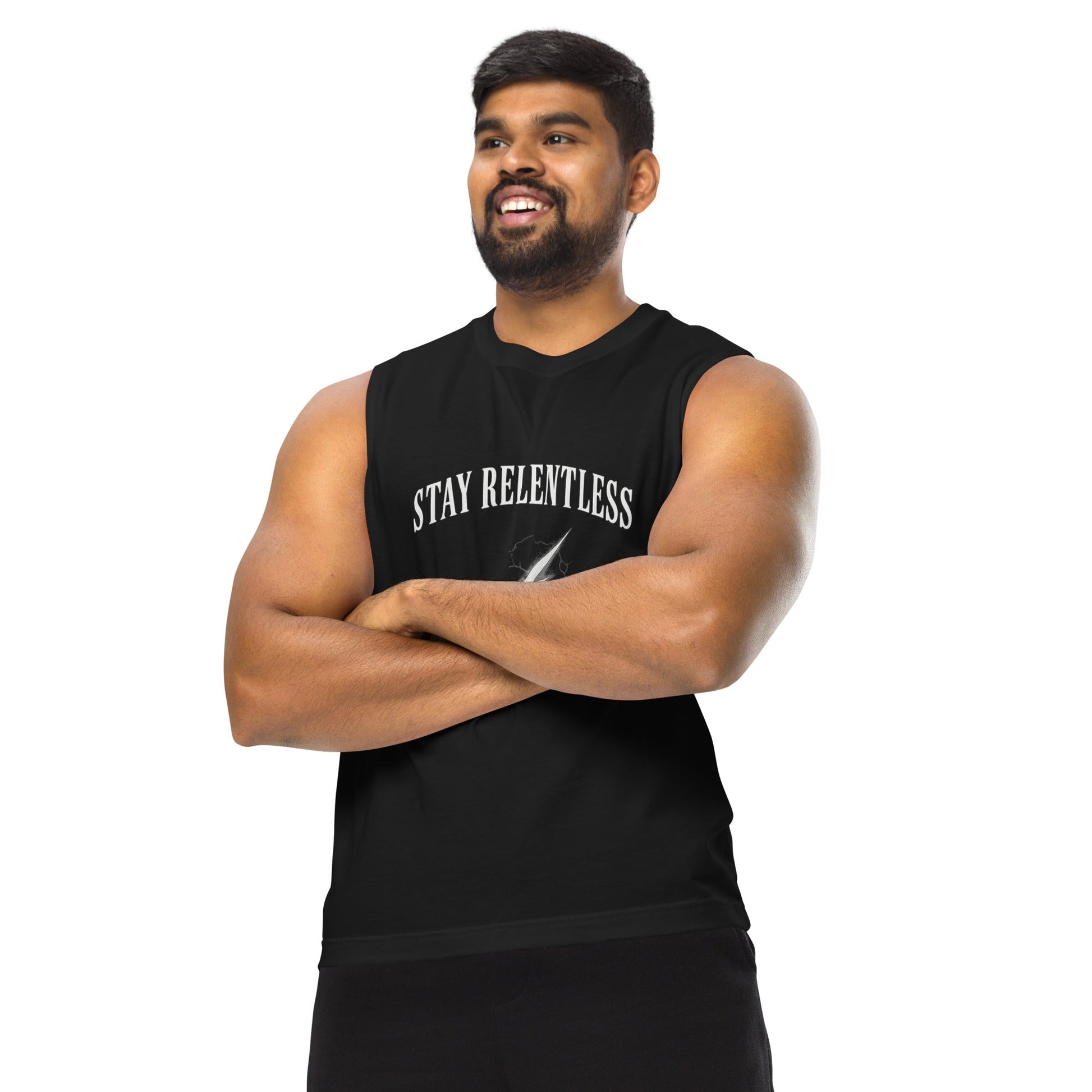 Stay Relentless Muscle Tank - PeakFit Series for athletes | PeakFit Apparel