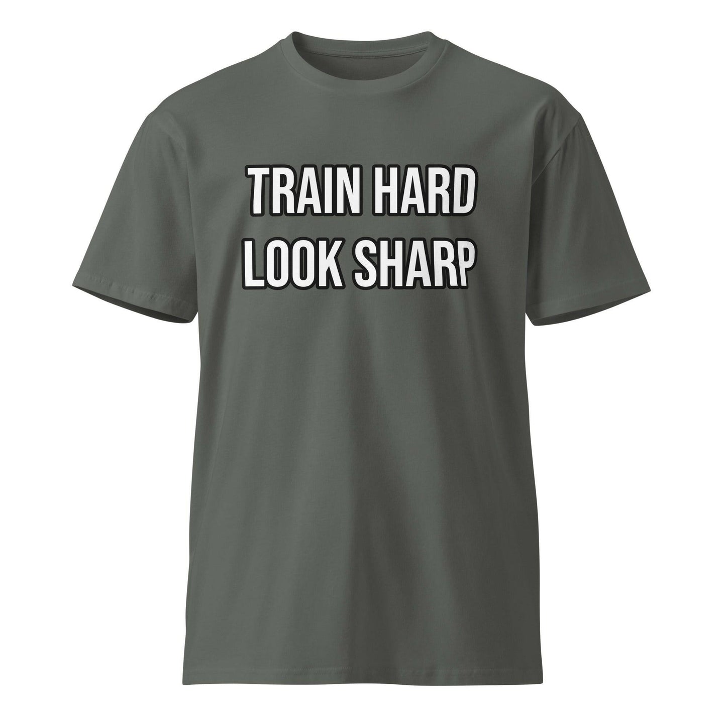 "Train Hard" Unisex premium t-shirt. PeakFit Apparel for athletes | PeakFit Apparel