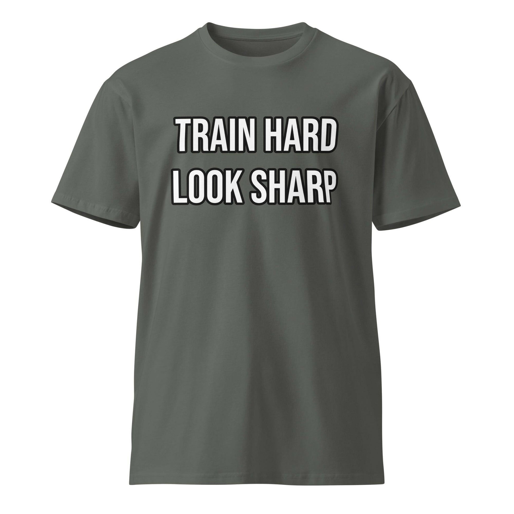 "Train Hard" Unisex premium t-shirt. PeakFit Apparel for athletes | PeakFit Apparel