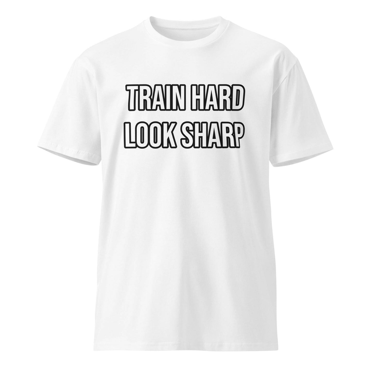 "Train Hard" Unisex premium t-shirt. PeakFit Apparel for athletes | PeakFit Apparel