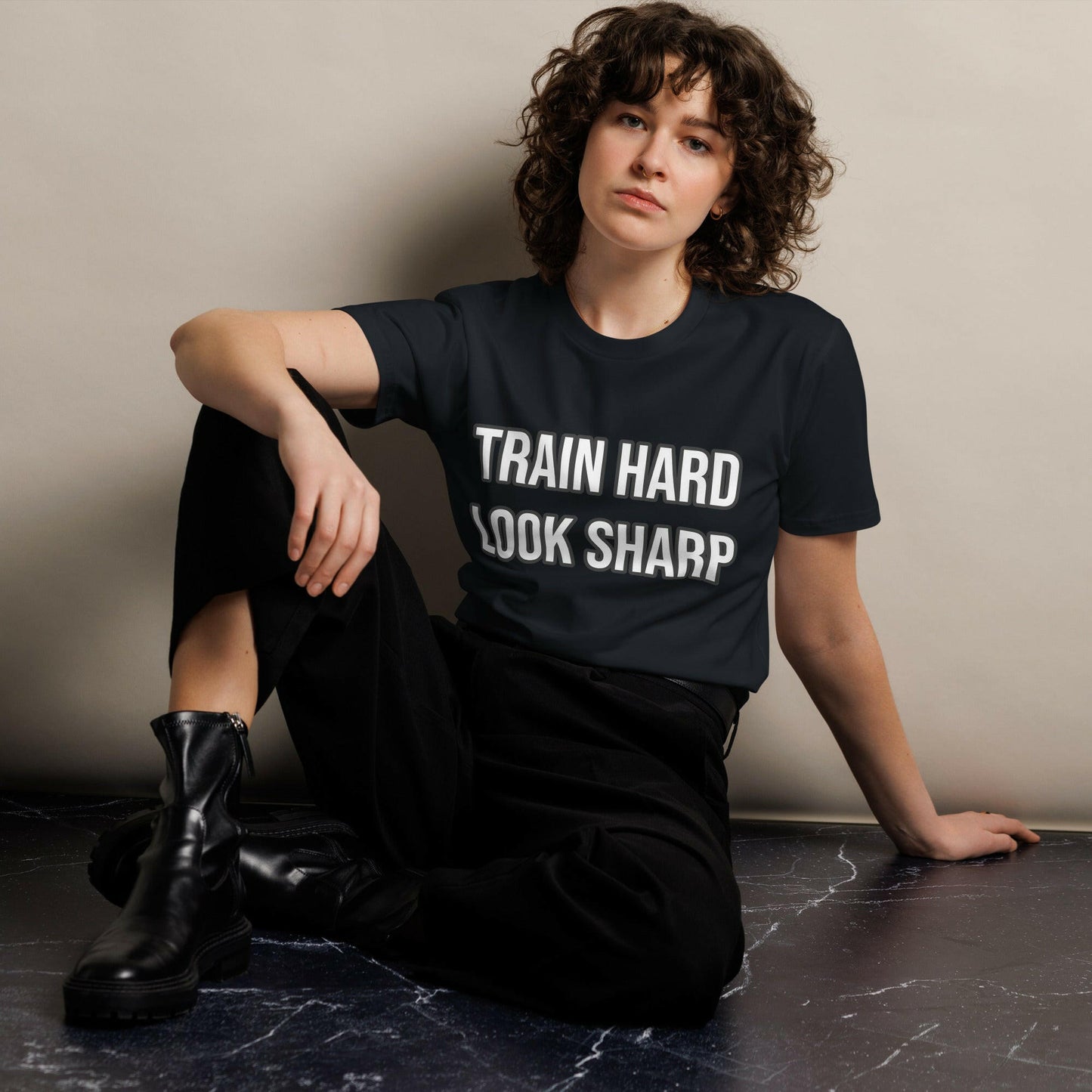 "Train Hard" Unisex premium t-shirt. PeakFit Apparel for athletes | PeakFit Apparel
