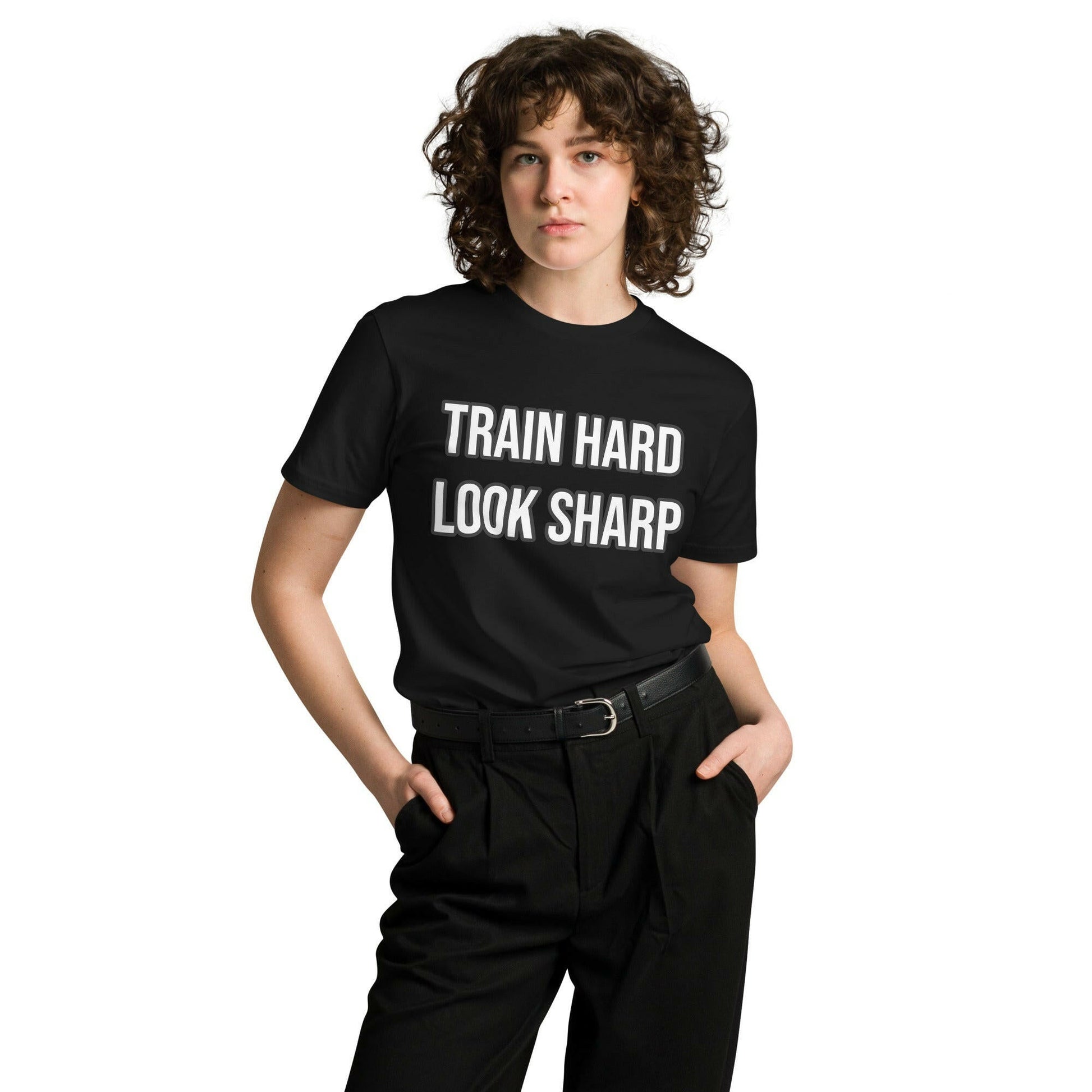 "Train Hard" Unisex premium t-shirt. PeakFit Apparel for athletes | PeakFit Apparel